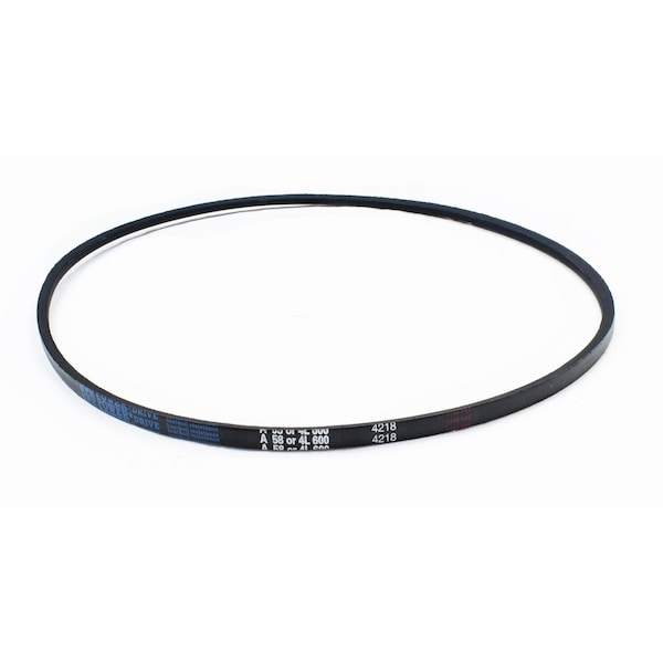 D&D A58/4L600 Classical V-Belt, 60 in Outside Length, 1/2 in Top Width, 1 Ribs A58/4L600 - main